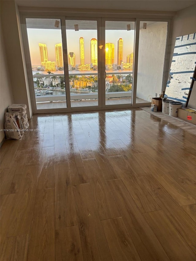 7000 Island Blvd Unit 905, Aventura, FL 33160 - unfurnished room featuring wood finished floors