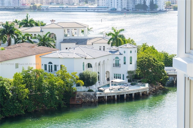7000 Island Blvd Unit 905, Aventura, FL 33160 - drone / aerial view featuring a water view