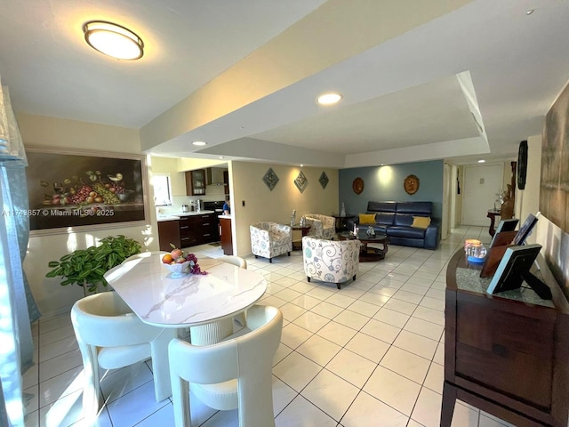 8415 SW 107th Ave Unit 363W, Miami, FL 33173 - dining space featuring light tile patterned flooring