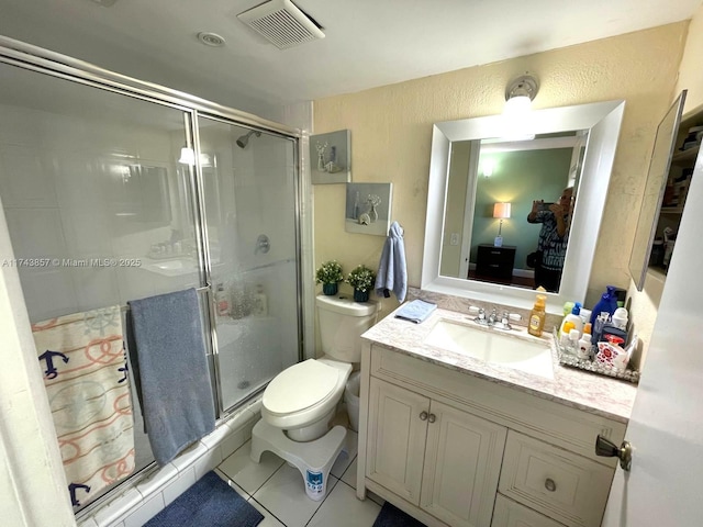 8415 SW 107th Ave Unit 363W, Miami, FL 33173 - full bath with vanity, a stall shower, and tile patterned floors