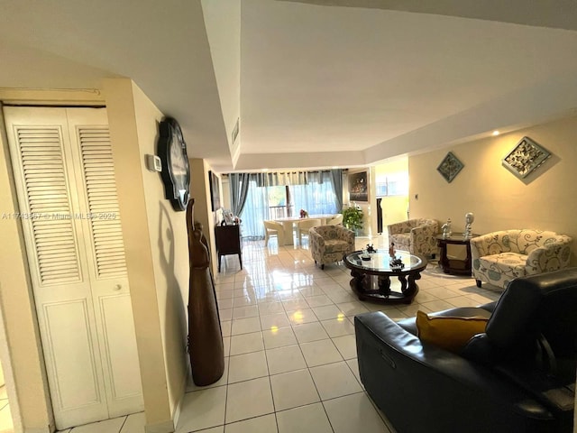 8415 SW 107th Ave Unit 363W, Miami, FL 33173 - living room with light tile patterned floors