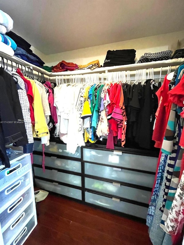8415 SW 107th Ave Unit 363W, Miami, FL 33173 - spacious closet featuring wood finished floors