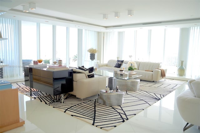 sunroom / solarium featuring a wealth of natural light