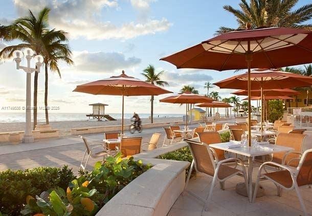 view of patio / terrace featuring outdoor dining space