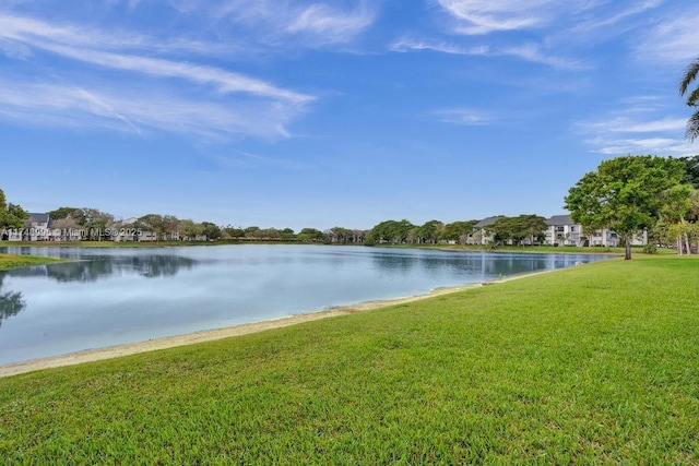 property view of water