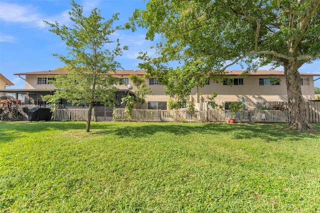 9745 NW 37th St Unit 9745, Sunrise, FL 33351 - view of yard with fence
