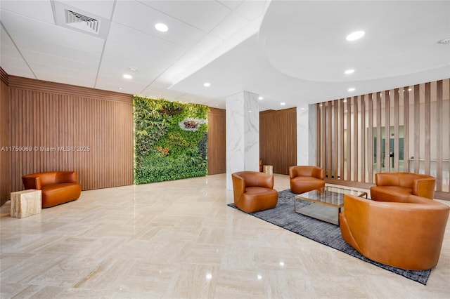 common area with visible vents