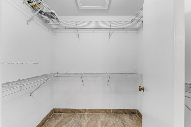 view of spacious closet