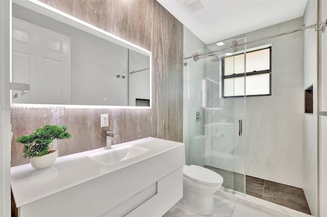 14955 SW 33rd St, Davie, FL 33331 - full bathroom with vanity and a shower stall