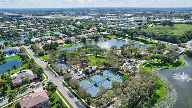 14955 SW 33rd St, Davie, FL 33331 - aerial overview of property's location featuring a large body of water and nearby suburban area