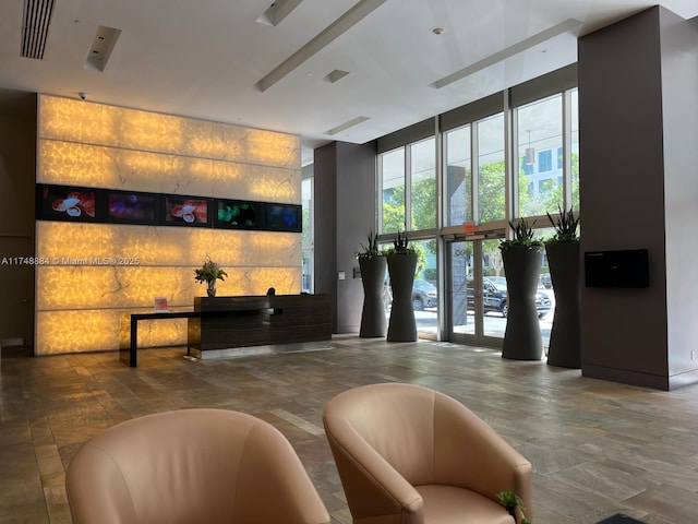 common area featuring visible vents
