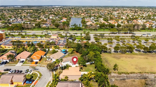 birds eye view of property featuring a residential view