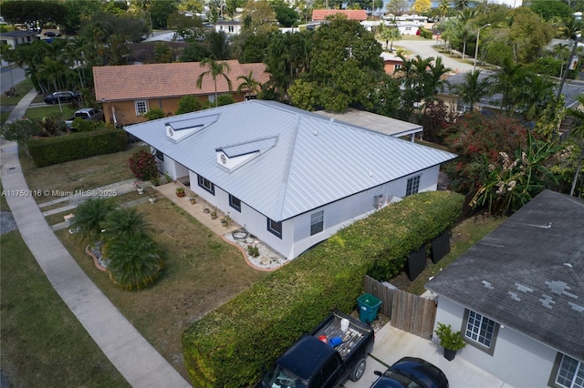 aerial view