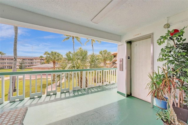 5300 Washington St Unit I203, Hollywood, FL 33021 - exterior space featuring elevator and a balcony