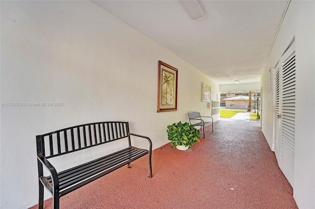 5300 Washington St Unit I203, Hollywood, FL 33021 - hallway featuring carpet floors