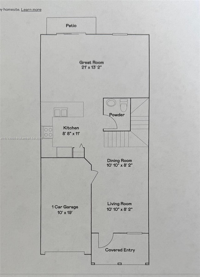 view of layout