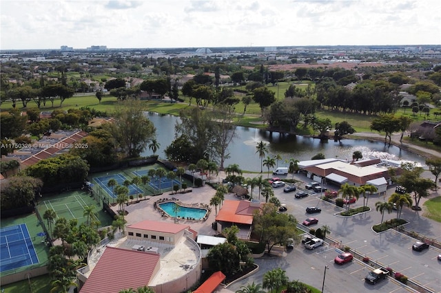 9943 Costa Del Sol Blvd Unit B-108A, Doral, FL 33178 - bird's eye view of a nearby body of water and a pool