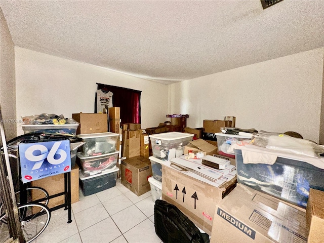 view of storage area