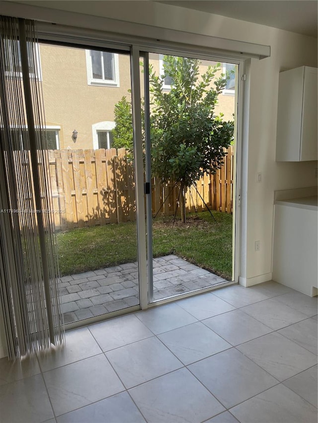 2435 SE 11th St, Homestead, FL 33035 - entryway with light tile patterned flooring