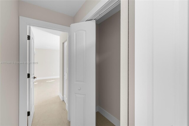 22274 SW 61st Ave, Boca Raton, FL 33428 - hallway with baseboards