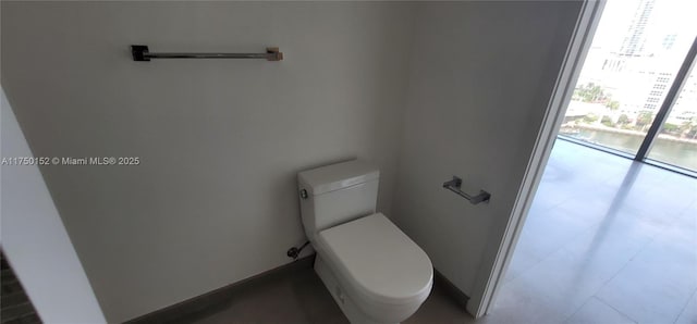 bathroom with toilet