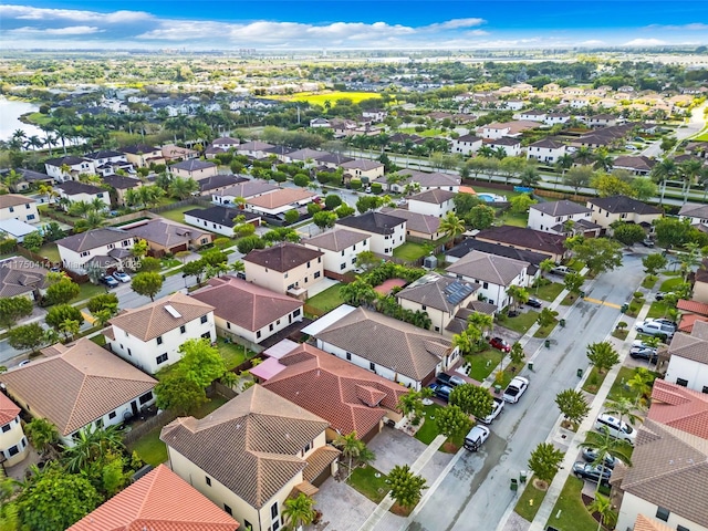 birds eye view of property featuring a residential view