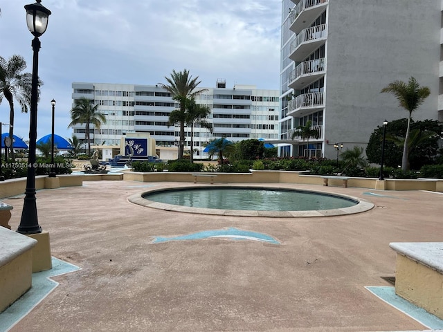 view of swimming pool