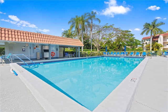 community pool featuring a patio