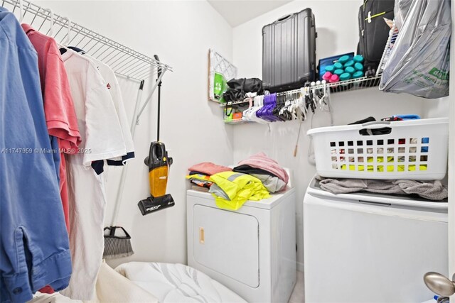 laundry area with laundry area