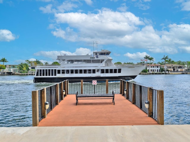 21205 Yacht Club Dr Unit 601, Aventura, FL 33180 - view of dock with a water view