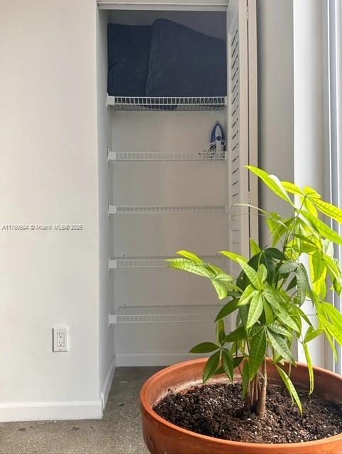 view of closet