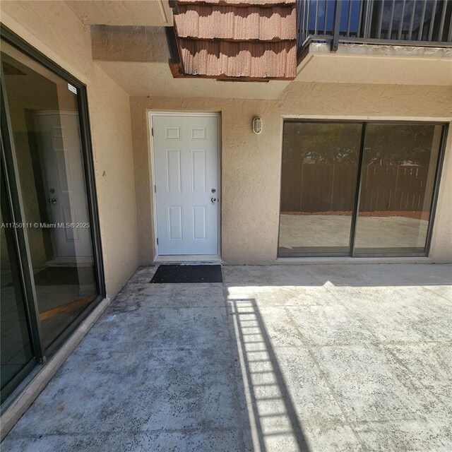 4149 Wimbledon Dr Unit 4149, Cooper City, FL 33026 - property entrance featuring stucco siding