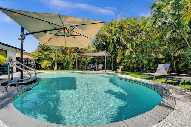 view of outdoor pool