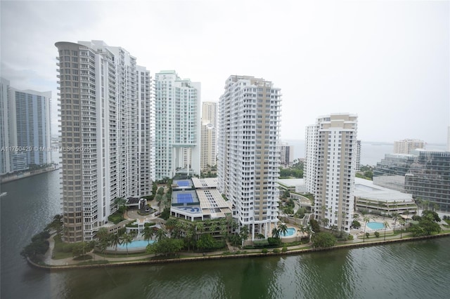 495 Brickell Ave Unit 2102, Miami, FL 33131 - city view featuring a water view