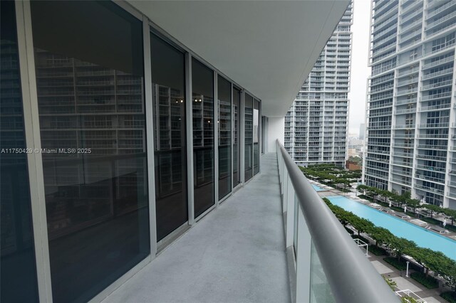 495 Brickell Ave Unit 2102, Miami, FL 33131 - balcony featuring a city view