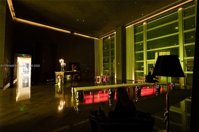 495 Brickell Ave Unit 2102, Miami, FL 33131 - interior space featuring wood finished floors