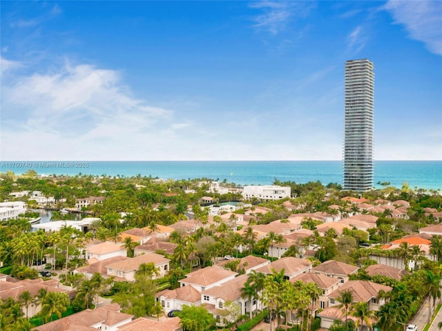 19390 Collins Ave Unit Ph-24, Sunny Isles Beach, FL 33160 - aerial view of residential area with a nearby body of water