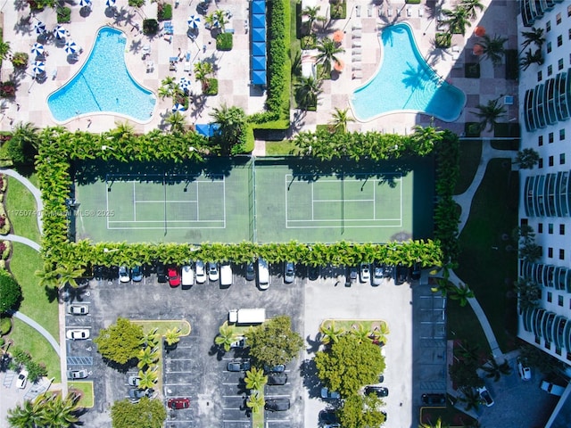 19390 Collins Ave Unit Ph-24, Sunny Isles Beach, FL 33160 - aerial view of a pool