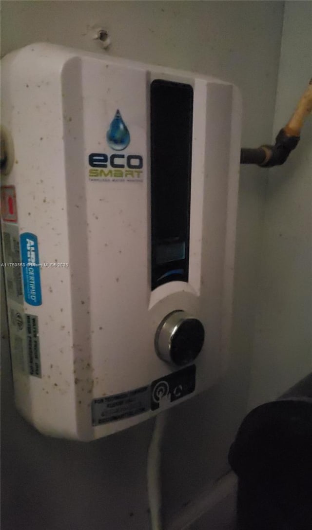 details with water heater