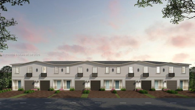 view of townhome / multi-family property
