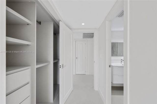 5500 Collins Ave Unit 802, Miami Beach, FL 33140 - hall with a sink