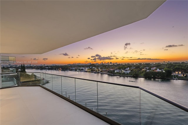 5500 Collins Ave Unit 802, Miami Beach, FL 33140 - balcony with a water view
