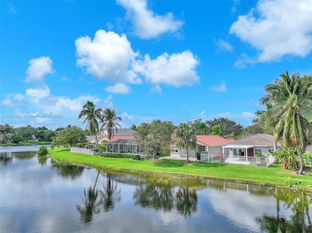 property view of water