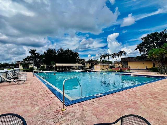 community pool featuring a patio