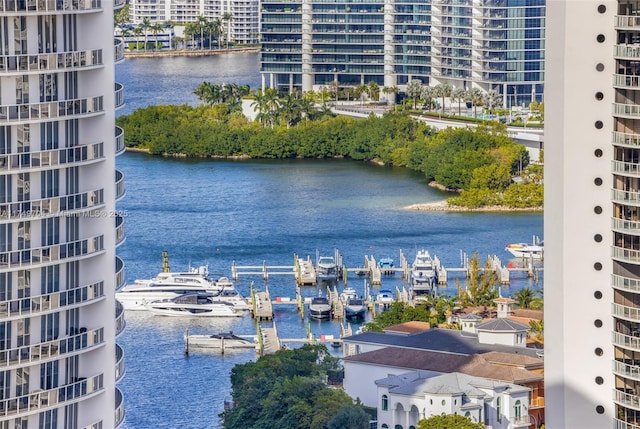 2000 Island Blvd Unit 3010, Aventura, FL 33160 - water view with nearby urban area