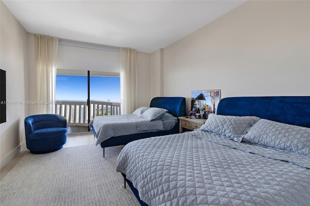 2000 Island Blvd Unit 3010, Aventura, FL 33160 - bedroom featuring baseboards and access to exterior