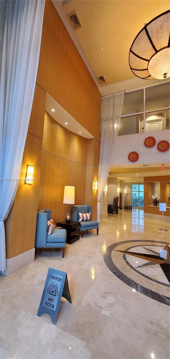 1945 S Ocean Dr Unit 701, Hallandale Beach, FL 33009 - community lobby with visible vents