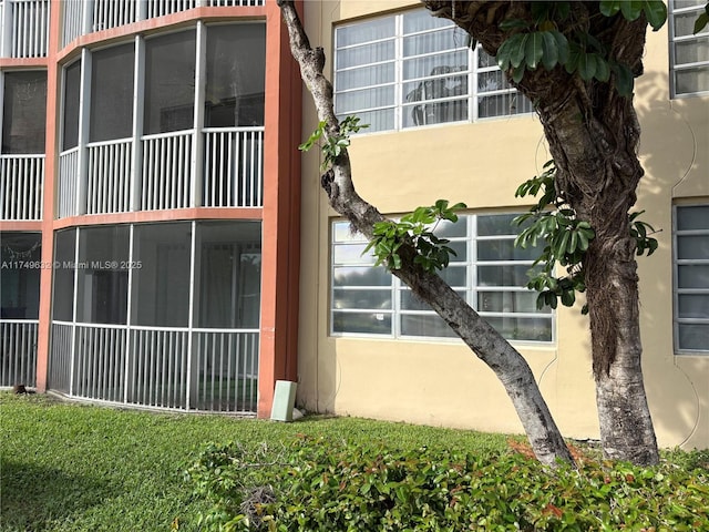 view of property exterior featuring stucco siding