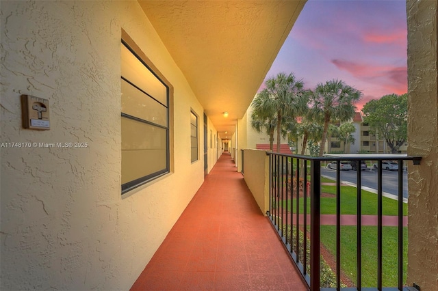 view of hallway