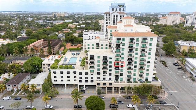 1300 Ponce De Leon Blvd Unit 709, Coral Gables, FL 33134 - bird's eye view with a view of city